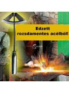 Kézi gyomvágó, Üreges kapa rozsdamentes acélból, Kertészeti eszköz gyomirtáshoz