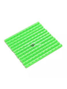   Kerékpár küllő dísz, Fényvisszaverő rúd biciklire, biztonsági kiegészítő (12 db, fehér)