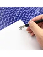 Rácsvonalas PVC Vágószőnyeg Kreatív Projektekhez és Kézműves Munkákhoz