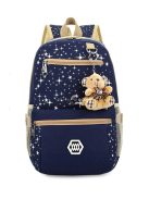 Iskolatáska szett 3 db - Hátizsák, oldaltáska és kozmetikai-neszesszer táska diákoknak