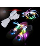 Világító LED-es Cipőfűző – Divatos és Látványos Kiegészítő Sportcipőkhöz és Parti Ruházathoz