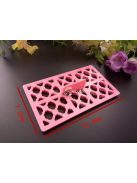 Tortadíszítő forma Szerencsehozó négylevelű lóhere minta süteményekhez és tortákhoz