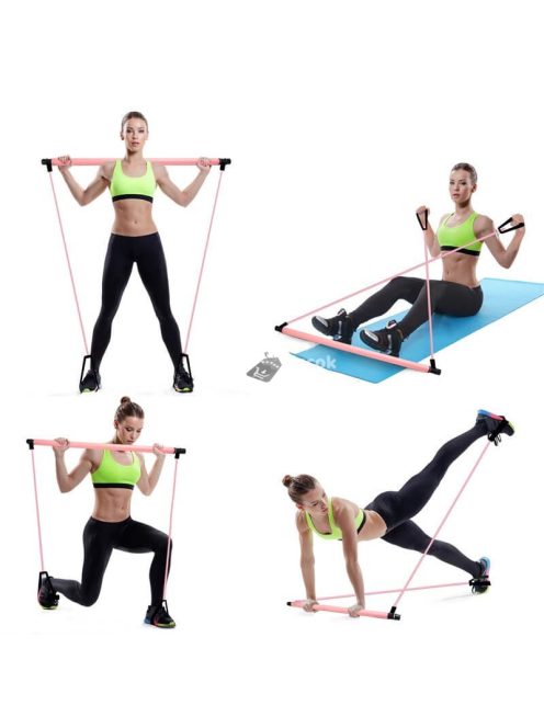 Pilates edzőrúd otthoni teljes test edzéshez