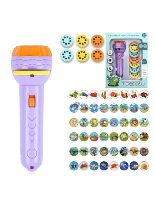 Állatos Kivetítő gyerekeknek - Színes Éjszakai Fény és Vetítés Gyerekszobába