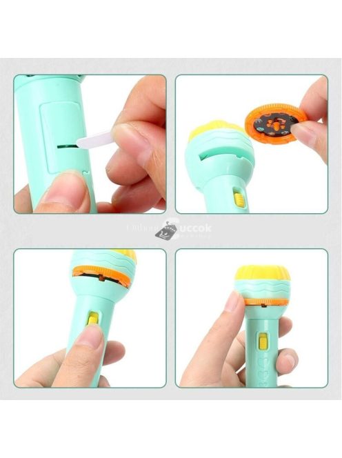 Állatos Kivetítő gyerekeknek - Színes Éjszakai Fény és Vetítés Gyerekszobába