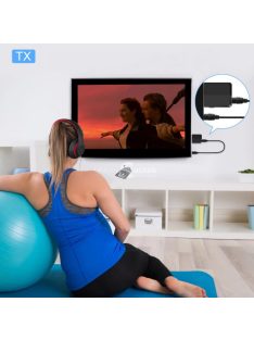   Bluetoothos Jack Adapter 3 az 1-ben - Zenehallgatásra, Hívásfogadásra és Autós Kihangosítóként