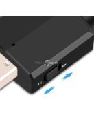 Bluetoothos Jack Adapter 3 az 1-ben - Zenehallgatásra, Hívásfogadásra és Autós Kihangosítóként