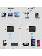 Bluetoothos Jack Adapter 3 az 1-ben - Zenehallgatásra, Hívásfogadásra és Autós Kihangosítóként