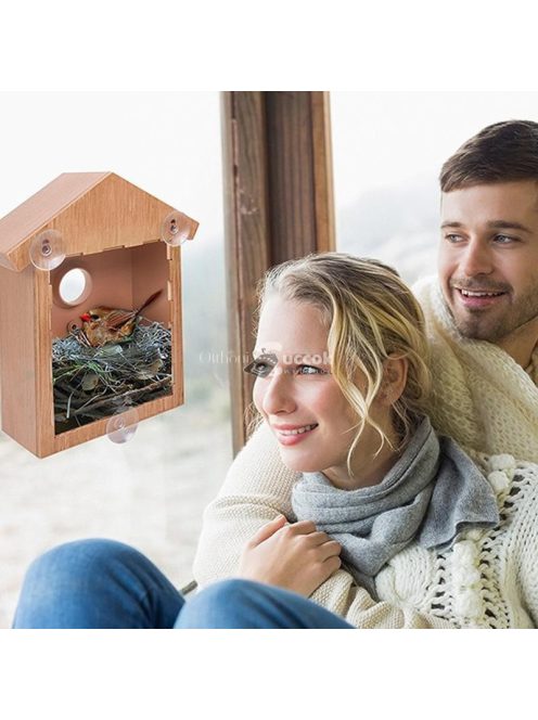 Madárház és madárles kültéri megfigyeléshez