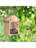 Madárház és madárles kültéri megfigyeléshez