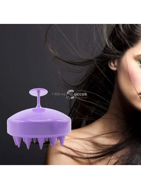 Hajmosó masszázs fésű fejbőr stimulálására és hajápolásra