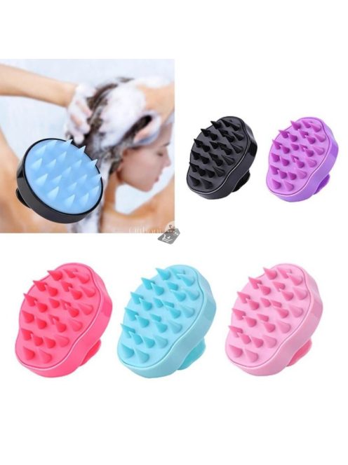 Hajmosó masszázs fésű fejbőr stimulálására és hajápolásra