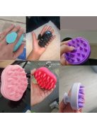 Hajmosó masszázs fésű fejbőr stimulálására és hajápolásra