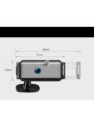 Prémium Automatizált Telefontartó Autóba - Univerzális, Állítható Rögzítéssel és 360 Fokos Forgathatósággal