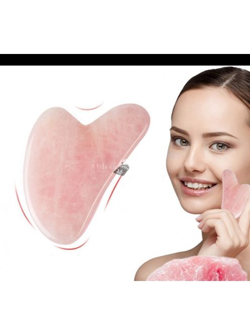 Gua Sha arcmasszírozó kő természetes bőrápoláshoz és relaxációhoz