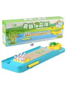 Mini Béka Bowling Játék, Asztali Szórakoztató Készlet Gyerekeknek és Családoknak