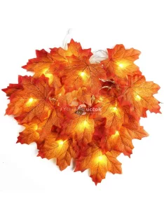   Világító LED-es Falevél Dekoráció Beltéri és Kültéri Használatra