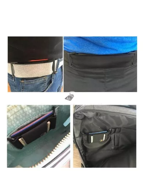 Pénztárca és sport telefontartó nadrágra és övre rögzíthető kivitelben, Észrevehetetlen dizájnnal