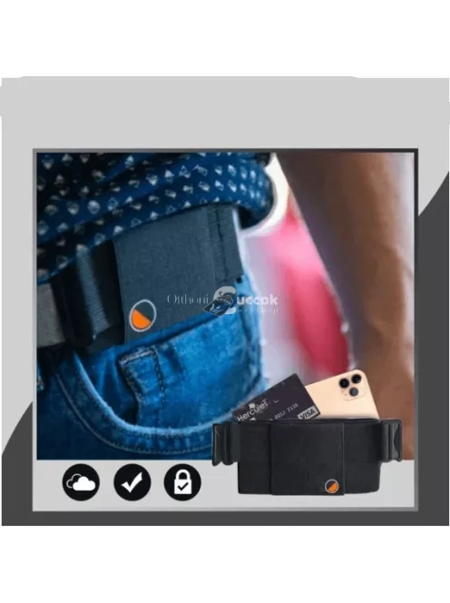 Pénztárca és sport telefontartó nadrágra és övre rögzíthető kivitelben, Észrevehetetlen dizájnnal