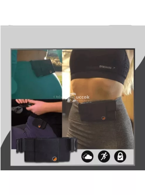 Pénztárca és sport telefontartó nadrágra és övre rögzíthető kivitelben, Észrevehetetlen dizájnnal