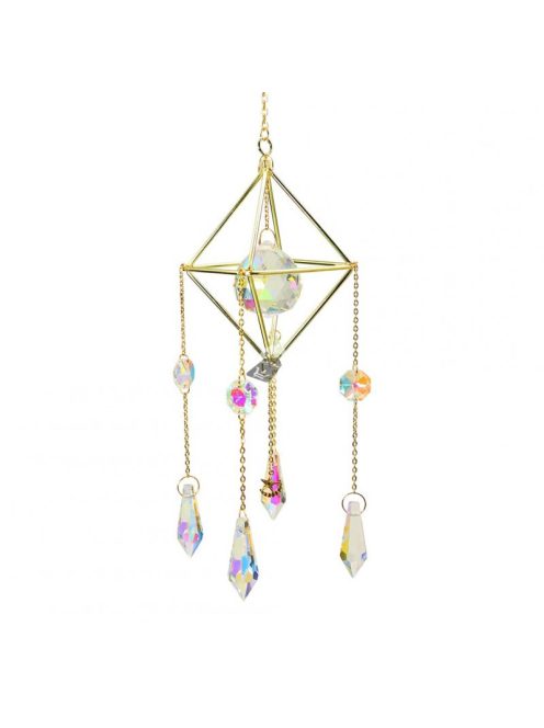 Csüngő Kristálydísz - Elegáns Dekorációs Kiegészítő Otthonra és Rendezvényekre