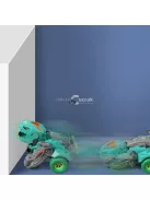 Zöld Dínó Versenyautó Gyerek Játékautó