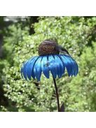 Piros Virág Alakú Madáretető Kerti Dekorációként Használható