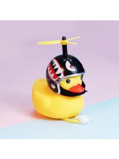   Gumikacsa Biciklilámpa és Duda - Gyerekbarát Kerékpár Kiegészítő Biztonsági Fénnyel és Hangjelzéssel