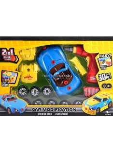   Szerelő gyermekjáték készlet, összerakható kisautóval - Kreatív és fejlesztő játék szett gyermekeknek