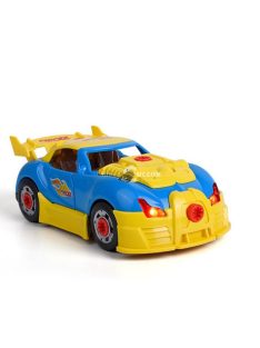   Szerelő gyermekjáték készlet, összerakható kisautóval - Kreatív és fejlesztő játék szett gyermekeknek