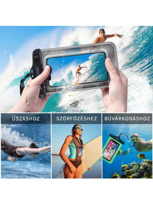 Vízálló és vízhatlan telefontok okostelefonokhoz