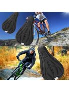 Légáteresztő piros bicikli nyereghuzat üléshuzat