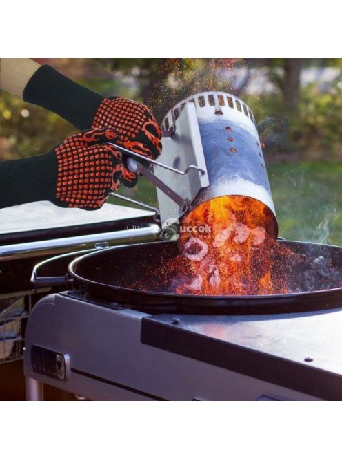 Hőálló Sütőkesztyű és Edényfogó Kesztyű Konyhai Használatra