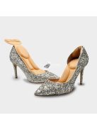 Fekete cipőbetét magassarkúhoz, sarokvédő talpbetét nőknek