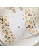 Nyuszis mintás textil könyvborító (A5 méretű könyvekhez)