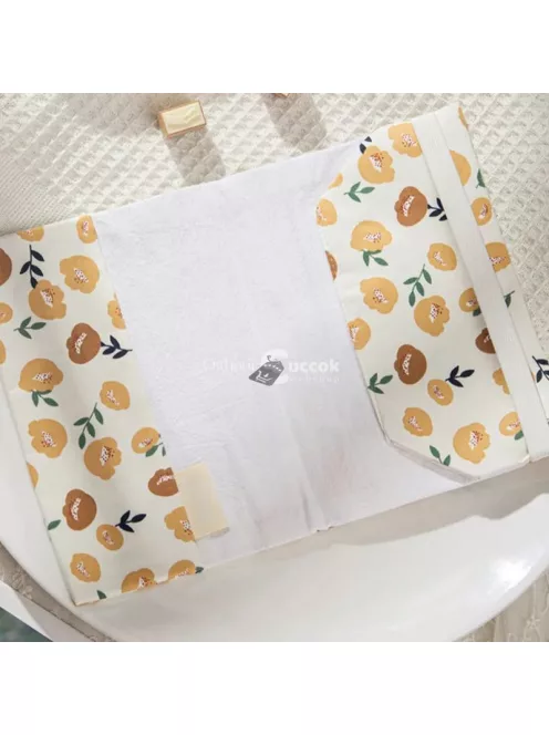 Nyuszis mintás textil könyvborító (A5 méretű könyvekhez)