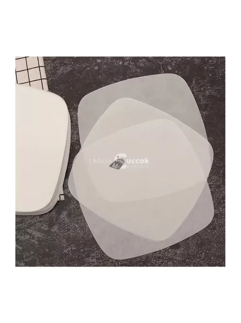 Olajnyelő légsütő papír, 50 db - Egészséges sütéshez és olajmentes főzéshez