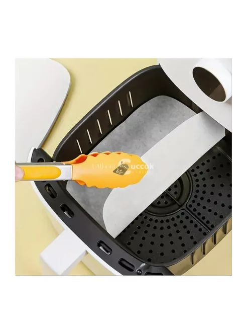 Olajnyelő légsütő papír, 50 db - Egészséges sütéshez és olajmentes főzéshez