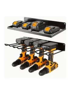   Szerszám rendszerező polc készlet, 2 darabos tároló megoldás műhelyhez és garázshoz