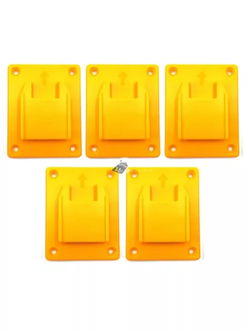 Makita/Bosch/Dewalt/Milwaukee 18V Li-ion akkumulátoros fúrókhoz fali konzol, szerszámtartó 2 db