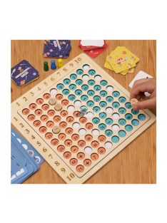   Fa 2 az 1-ben matematikai oktató és társasjáték gyerekeknek és családoknak