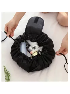   Húzózsinóros utazási kozmetikai táska - Praktikus és könnyen hordozható tároló megoldás szépségápolási termékekhez