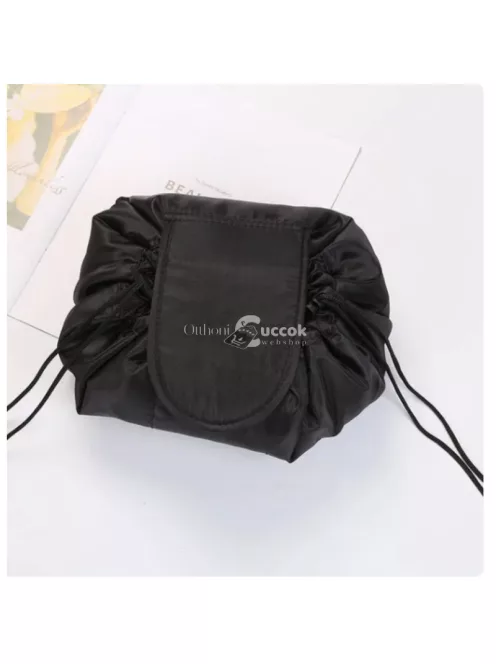 Húzózsinóros utazási kozmetikai táska - Praktikus és könnyen hordozható tároló megoldás szépségápolási termékekhez