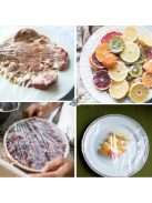 Konyhai élelmiszer-takaró zacskó 100 db - Praktikus frissentartó tasakok élelmiszerekhez