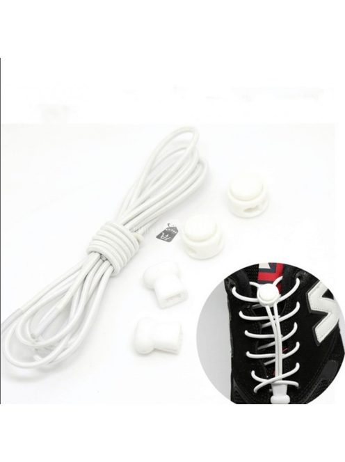 Rugalmas Elasztikus Cipőfűző Kényelmes és Gyors Cipőkötéshez