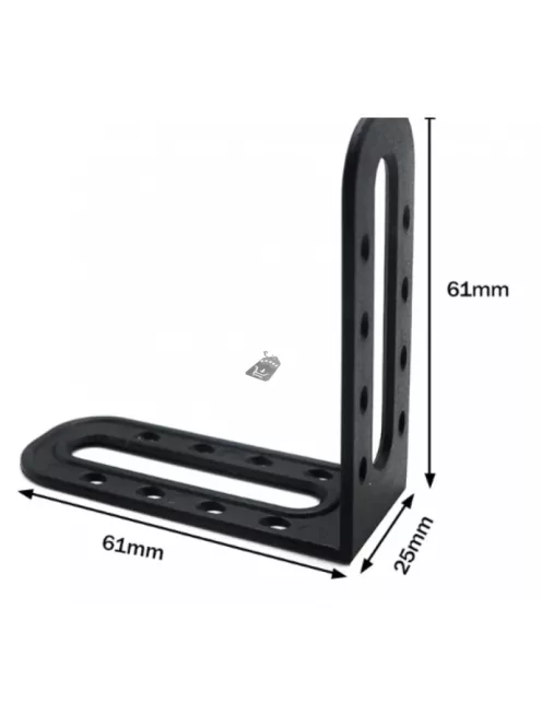 Csempe szögkiegyenlítő és rögzítő készlet, 25 db-os csomag burkolólapok precíz szintezéséhez