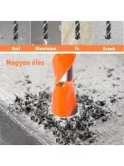 Fúrószár készlet (4 darabos) - Precíziós fúrásra alkalmas készlet különböző méretekben