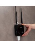 Fali elosztó és hosszabbító kábelrendező tartó, praktikus szervező megoldás