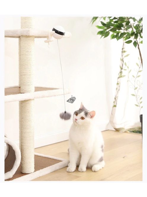 Interaktív Elektromos Macskajáték, Cica Yo-Yo Szórakoztató Eszköz