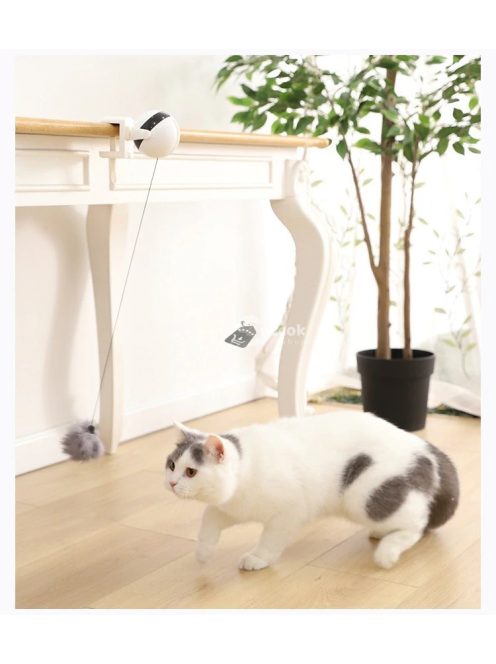 Interaktív Elektromos Macskajáték, Cica Yo-Yo Szórakoztató Eszköz